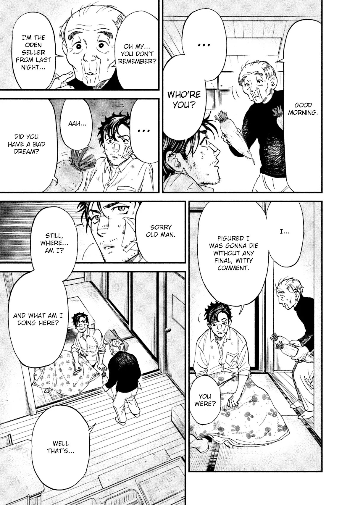 Blue Striker Chapter 2 page 3 - Chapter 2: I'm Already Dead