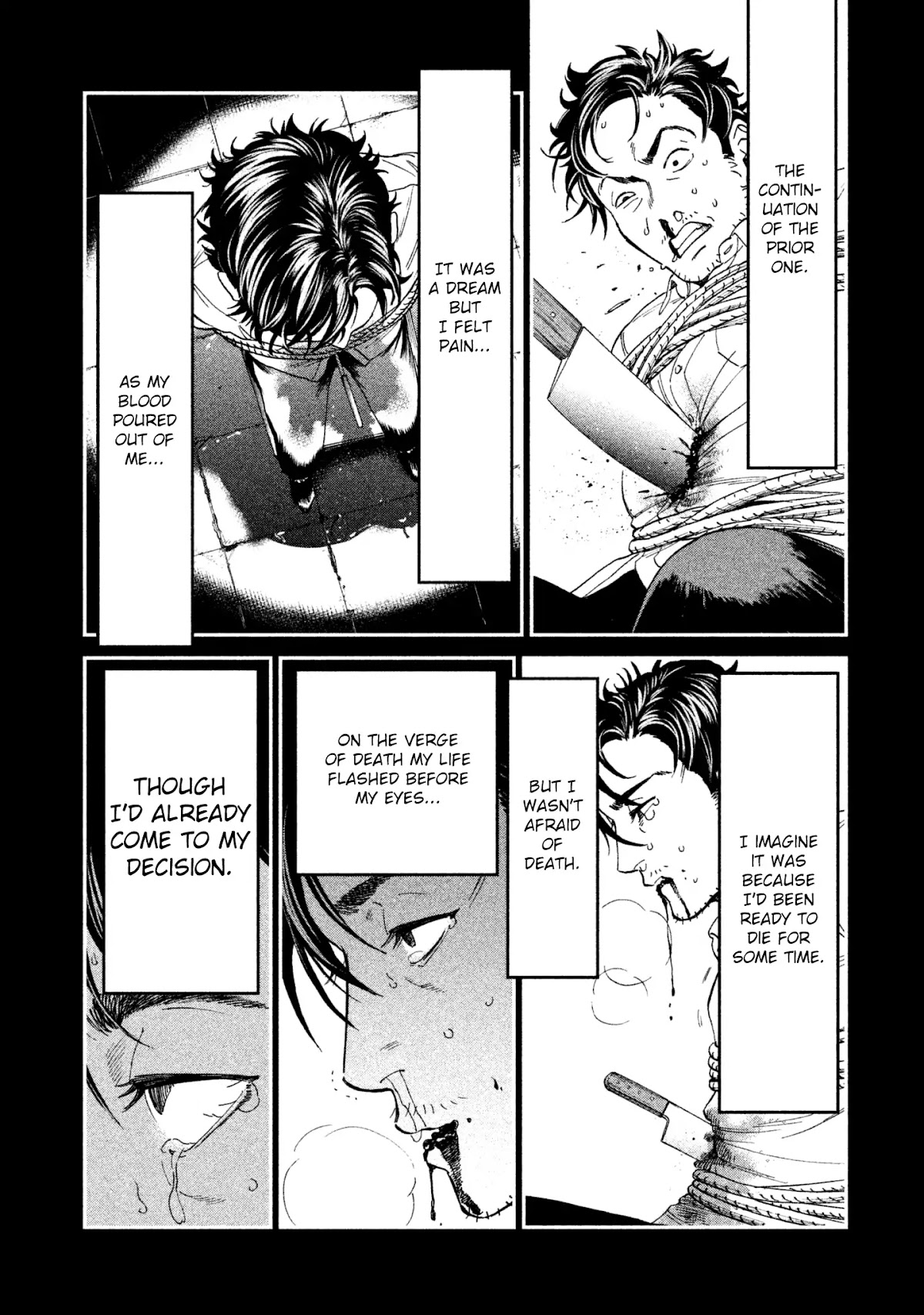 Blue Striker Chapter 2 page 6 - Chapter 2: I'm Already Dead