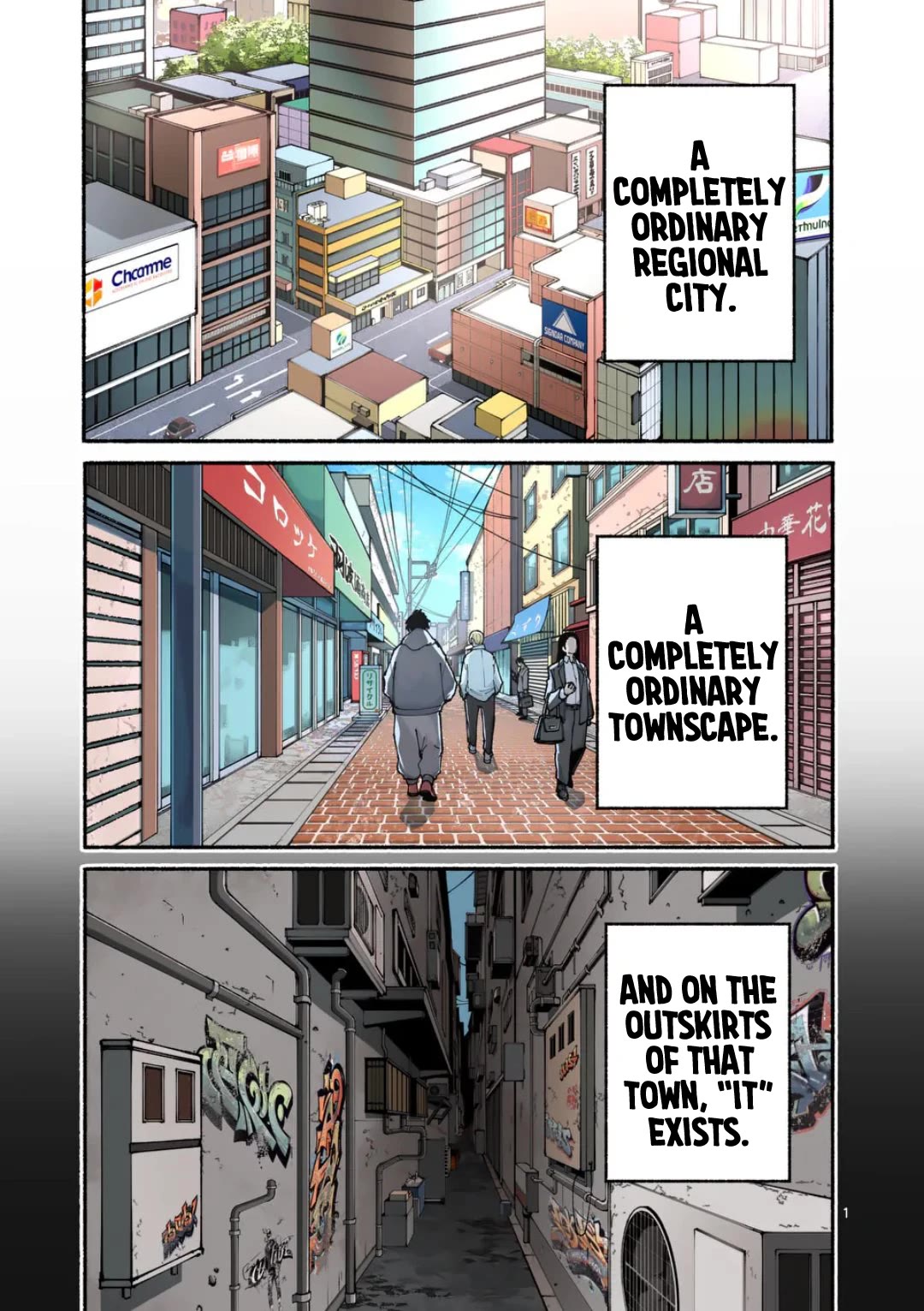 Blue Ursus Chapter 1 page 1 - Chapter 1: Gokumon Girls' Highschool