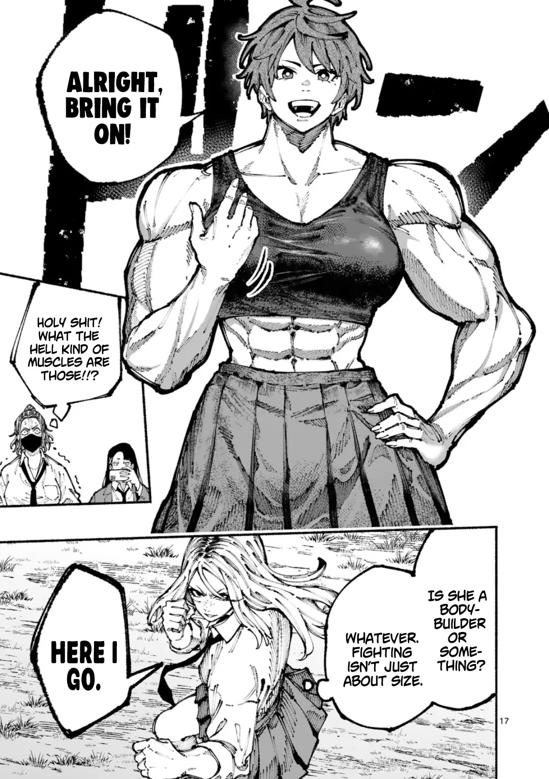 Blue Ursus Chapter 1 page 16 - Chapter 1: Gokumon Girls' Highschool