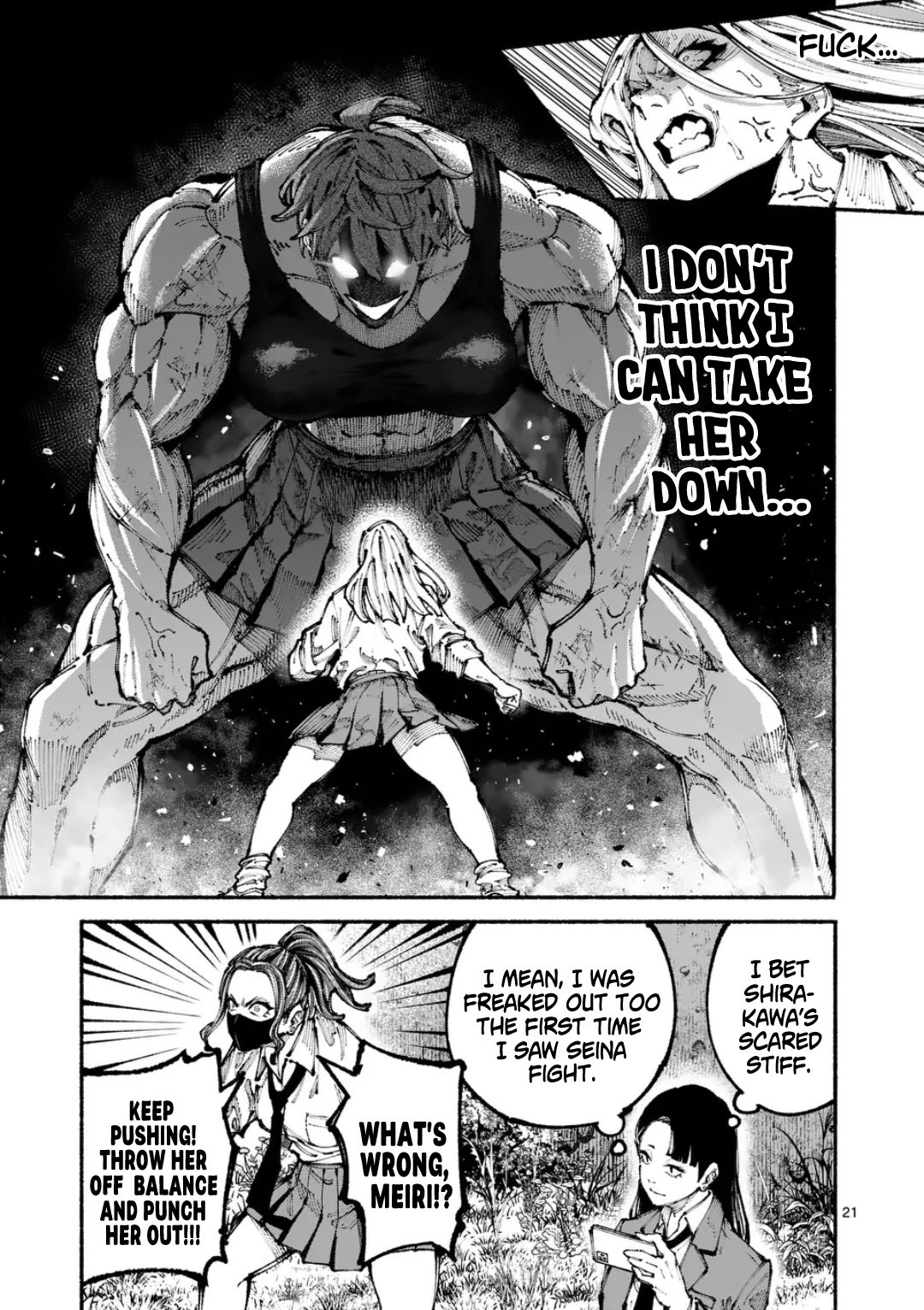 Blue Ursus Chapter 1 page 20 - Chapter 1: Gokumon Girls' Highschool