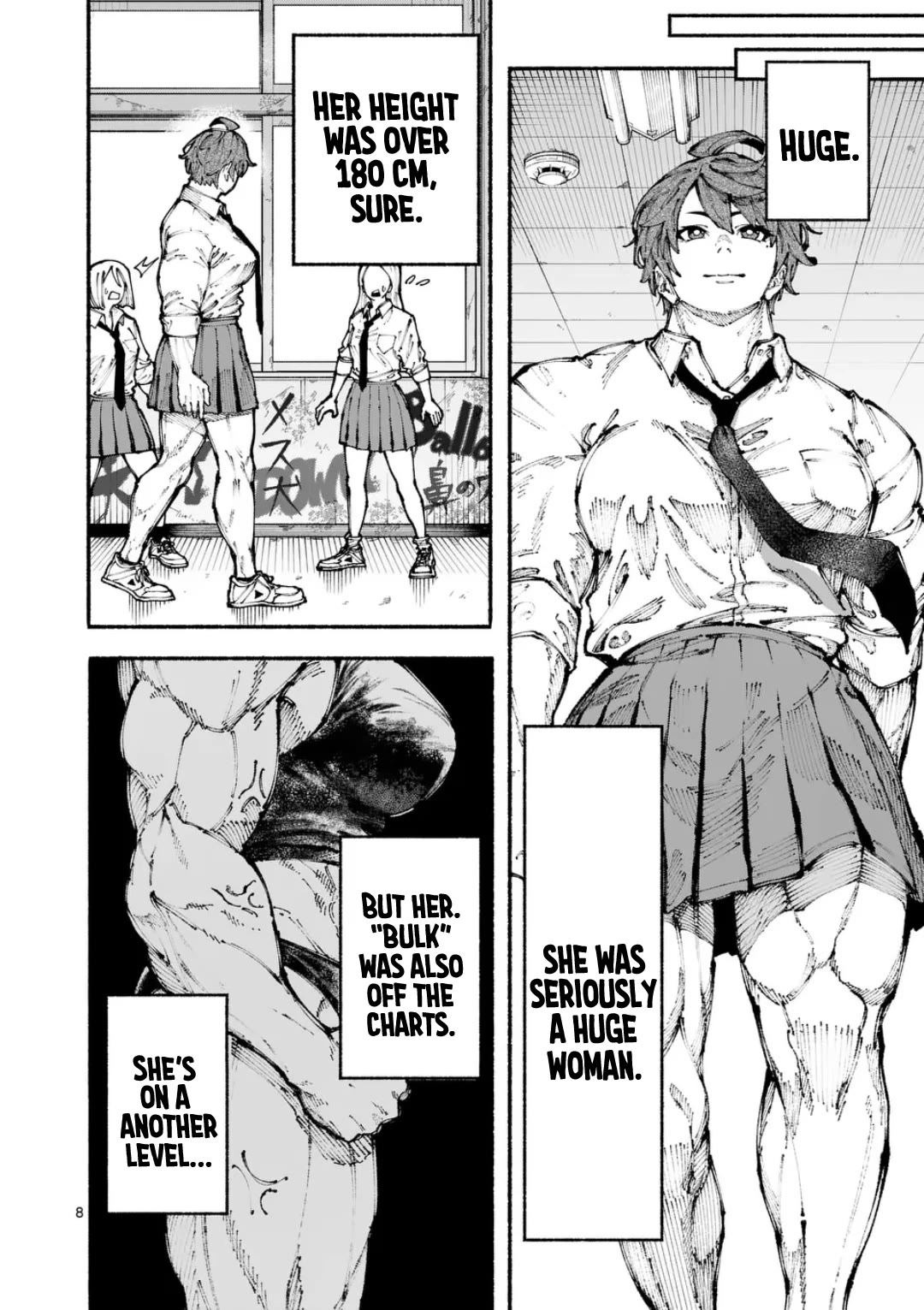 Blue Ursus Chapter 1 page 7 - Chapter 1: Gokumon Girls' Highschool