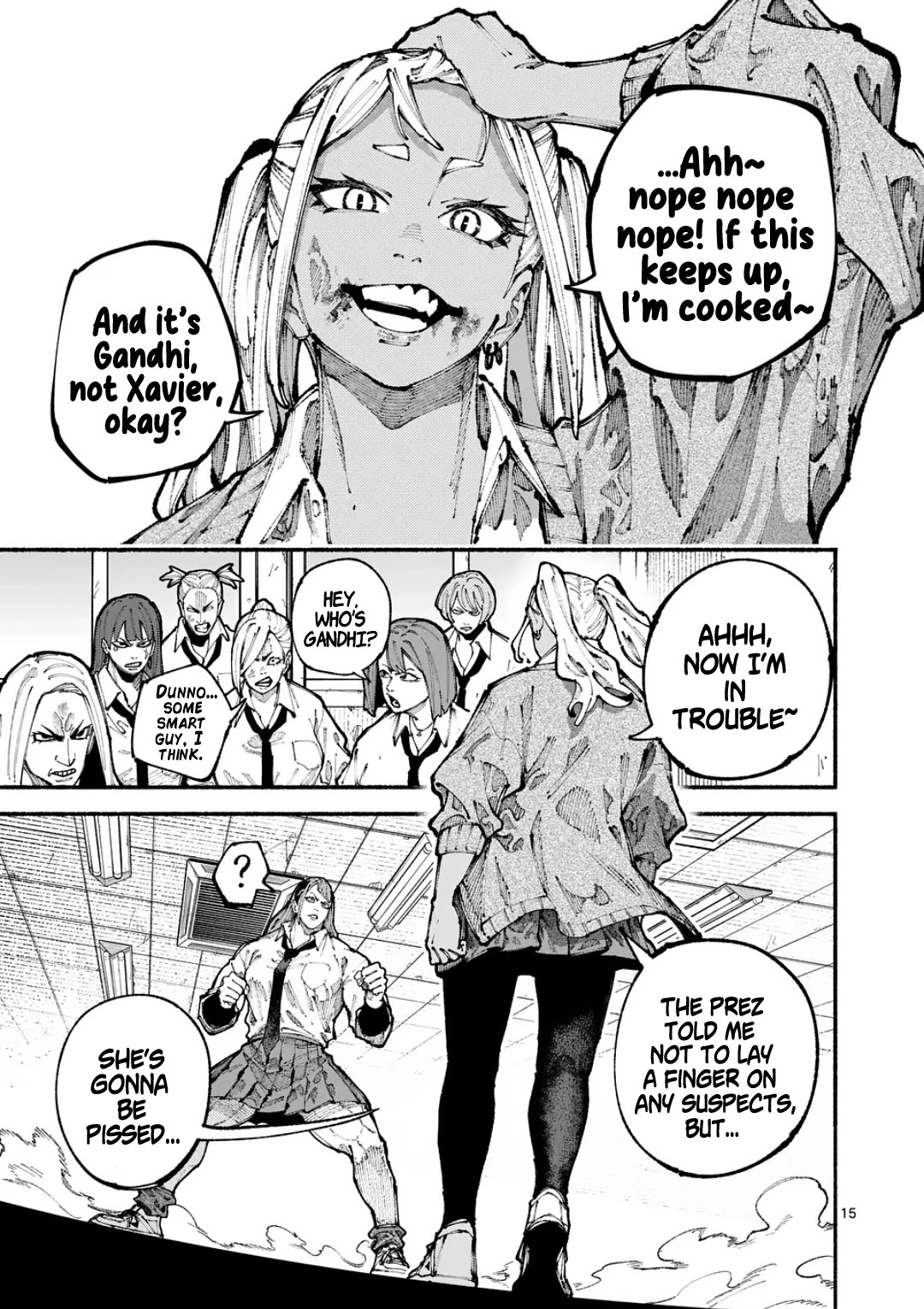 Blue Ursus Chapter 10 page 15 - Chapter 10: The Transfer Student