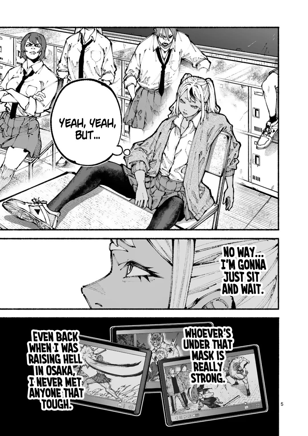 Blue Ursus Chapter 10 page 5 - Chapter 10: The Transfer Student