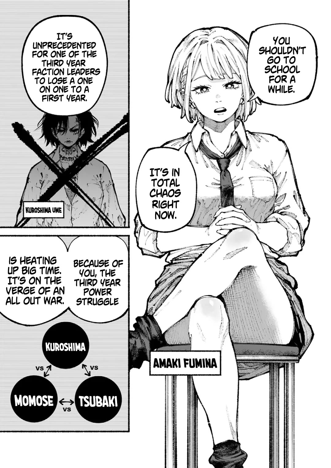 Blue Ursus Chapter 10 page 9 - Chapter 10: The Transfer Student
