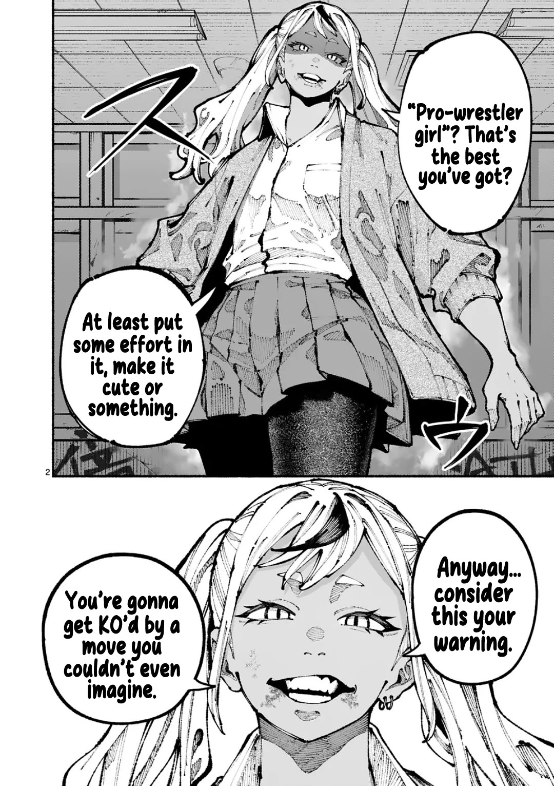 Blue Ursus Chapter 11 page 2 - Chapter 11: Announced KO