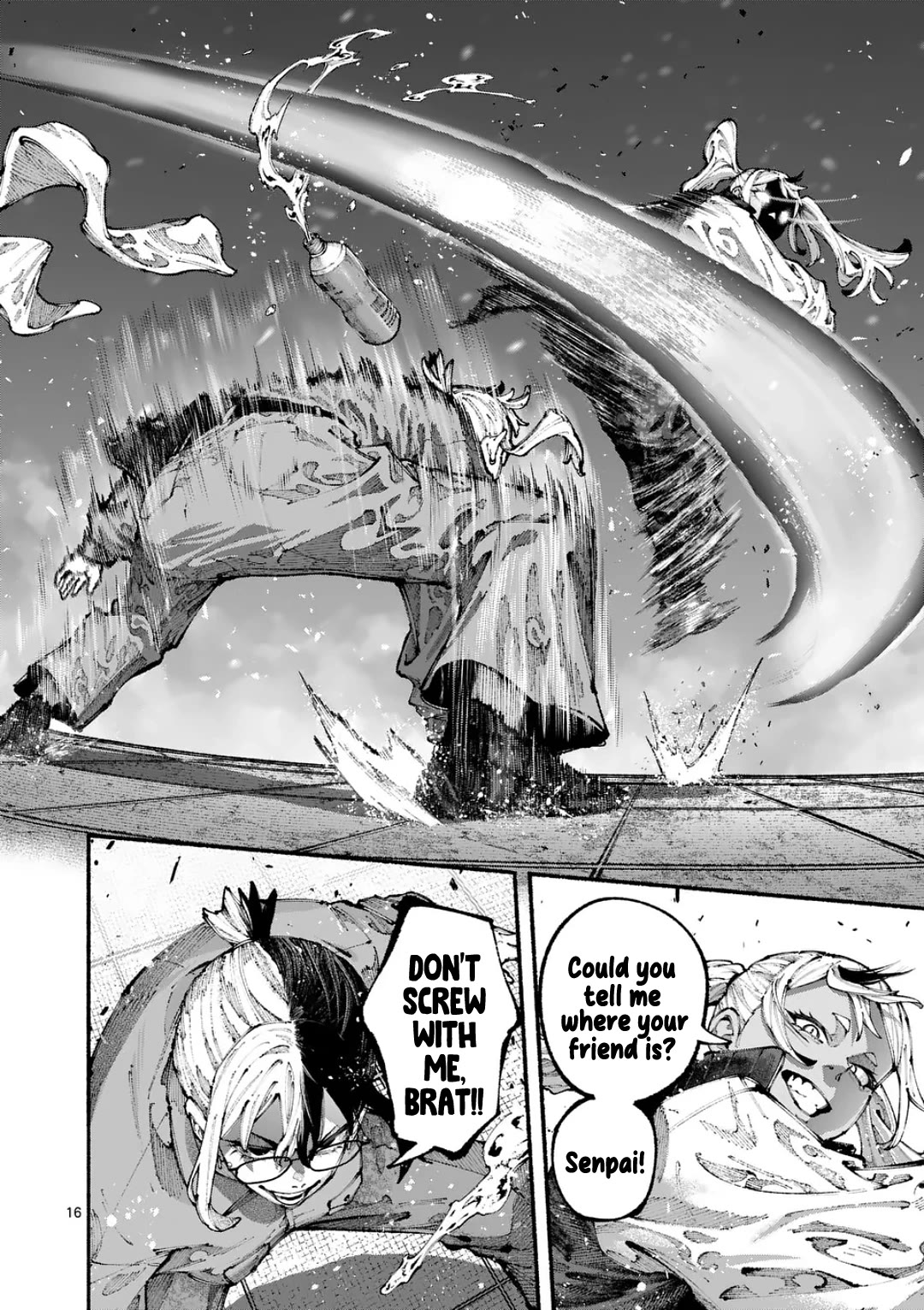 Blue Ursus Chapter 12 page 16 - Chapter 12: Surprise attack