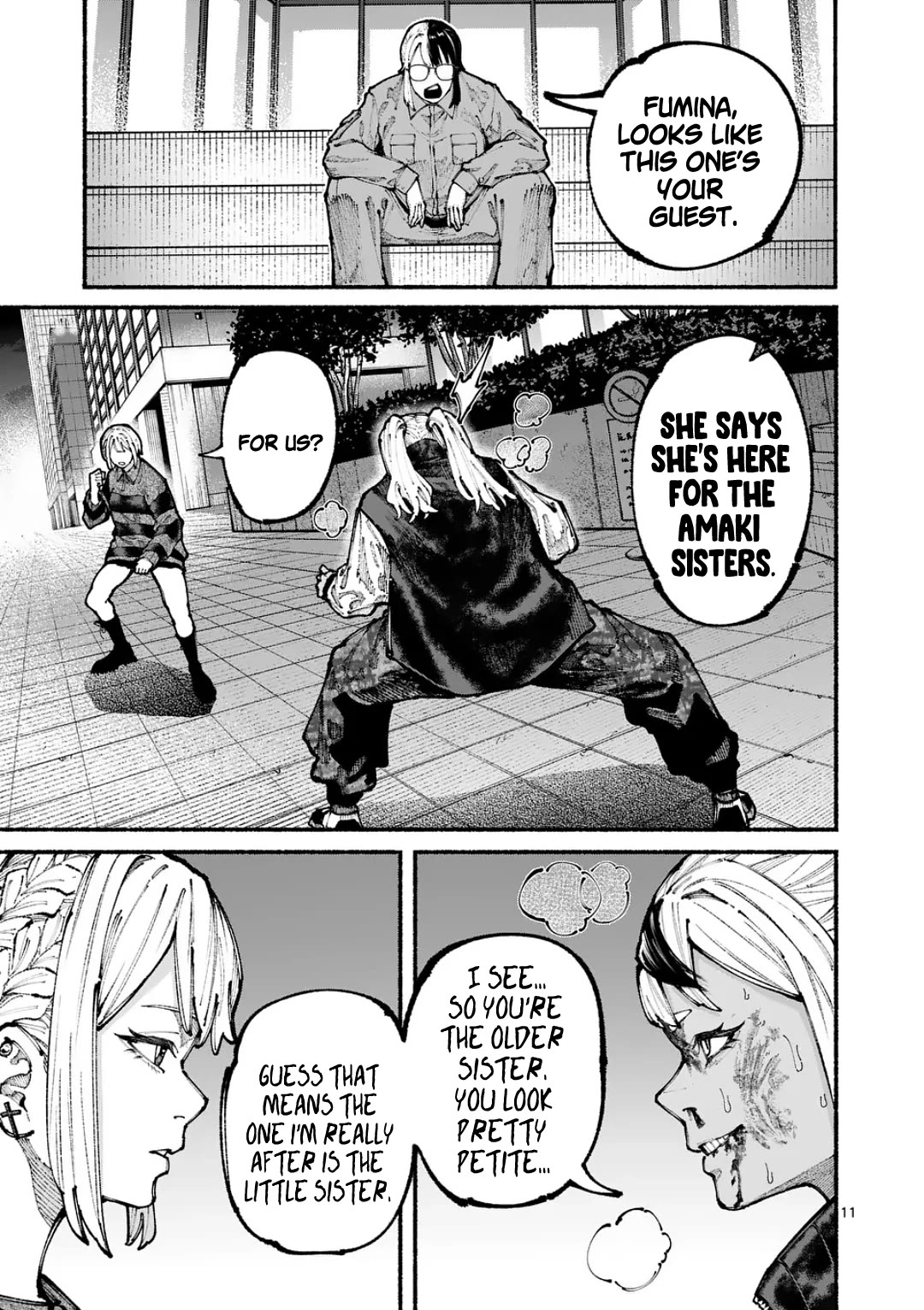 Blue Ursus Chapter 13 page 11 - Chapter 13: At the Abandoned Building