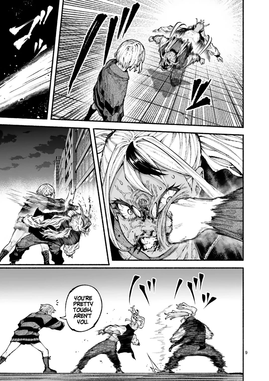 Blue Ursus Chapter 13 page 9 - Chapter 13: At the Abandoned Building
