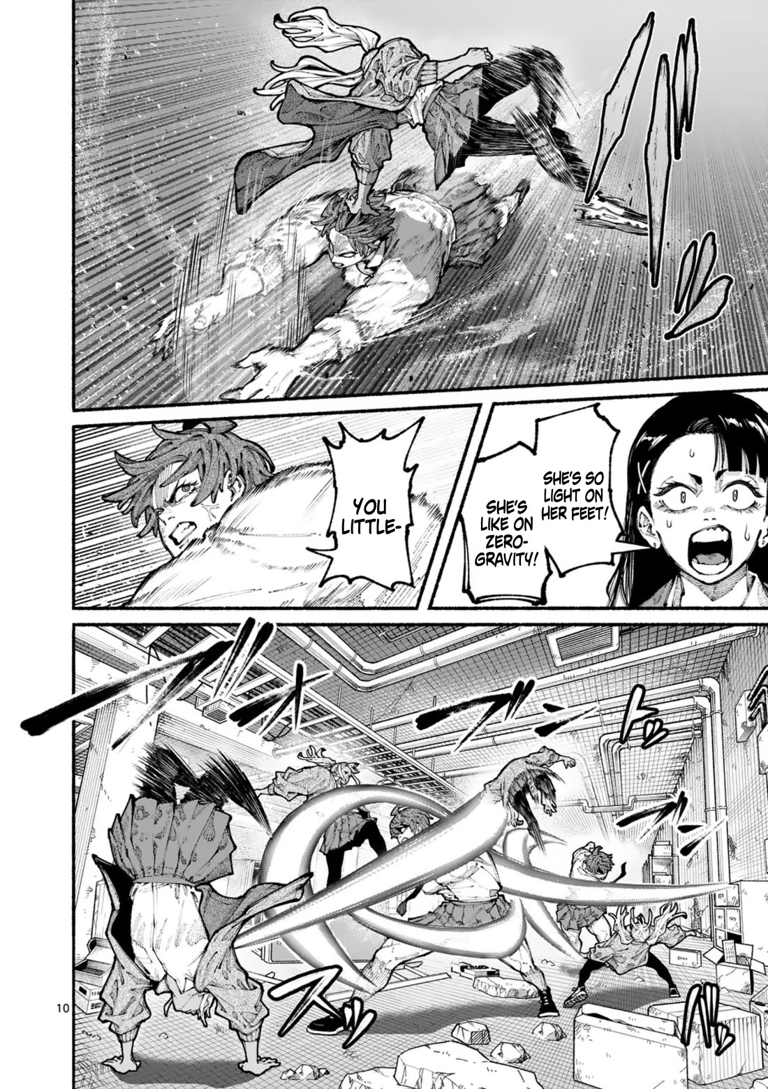 Blue Ursus Chapter 14 page 10 - Chapter 14: Seina vs Koto