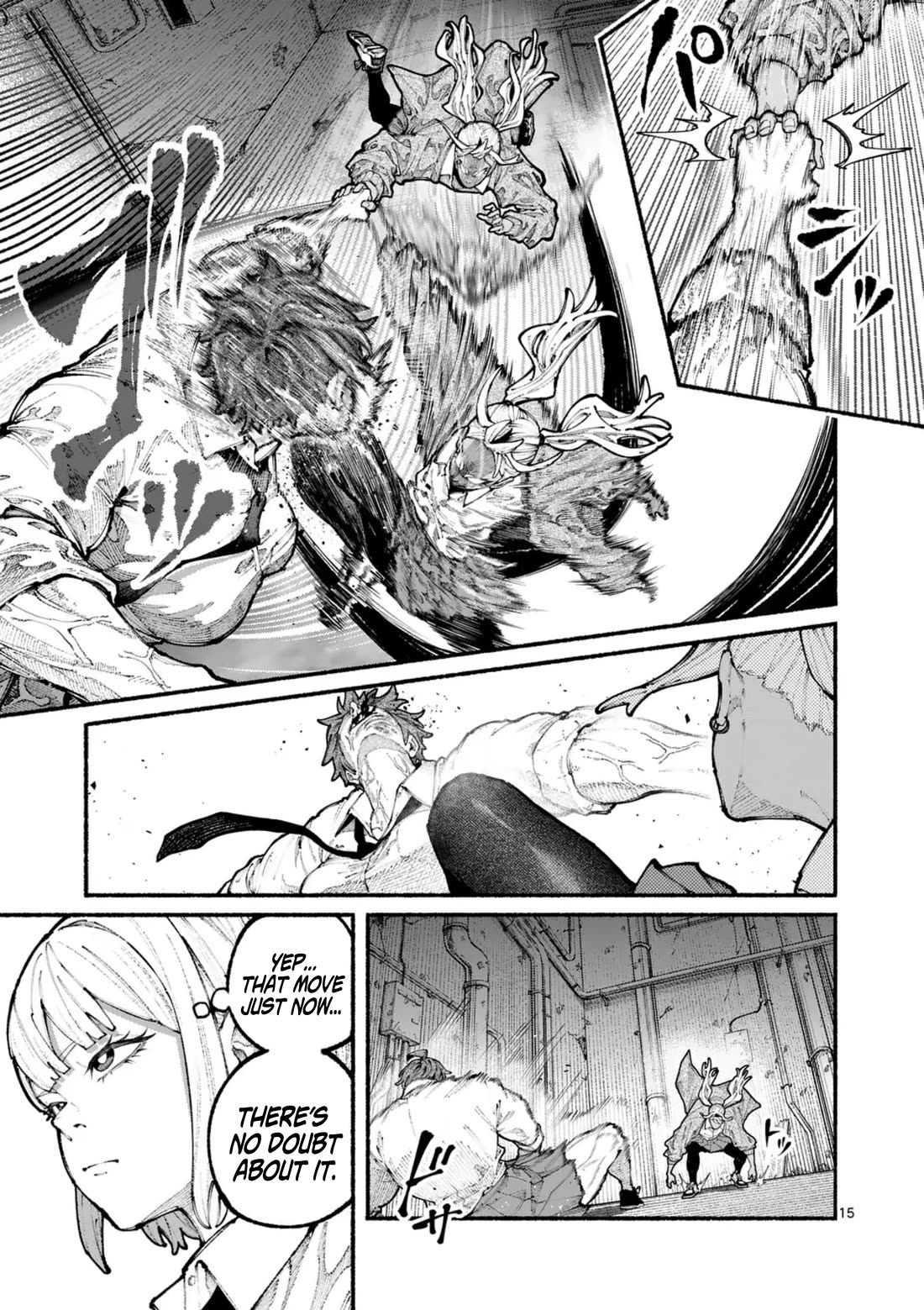 Blue Ursus Chapter 14 page 15 - Chapter 14: Seina vs Koto
