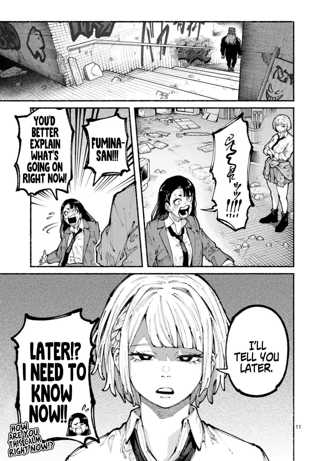 Blue Ursus Chapter 16 page 11 - Chapter 16: After Overwhelming Violence