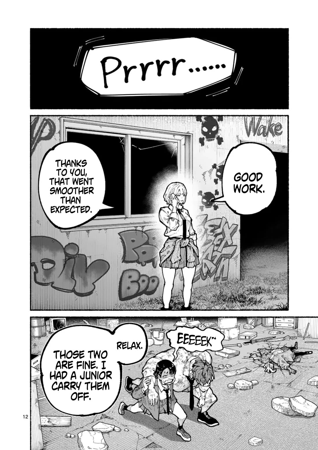 Blue Ursus Chapter 16 page 12 - Chapter 16: After Overwhelming Violence