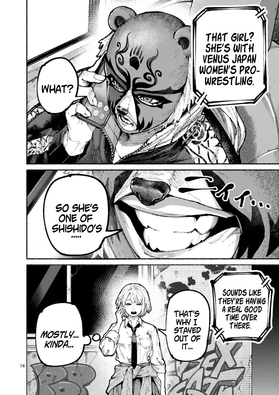 Blue Ursus Chapter 16 page 14 - Chapter 16: After Overwhelming Violence