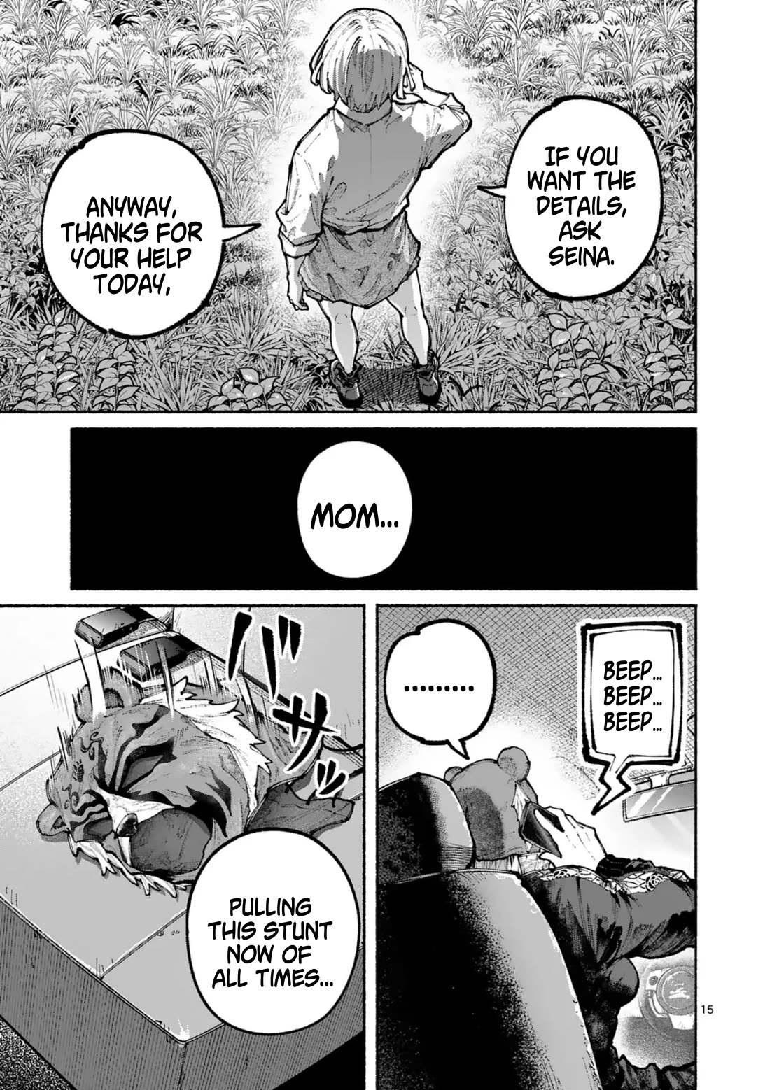 Blue Ursus Chapter 16 page 15 - Chapter 16: After Overwhelming Violence