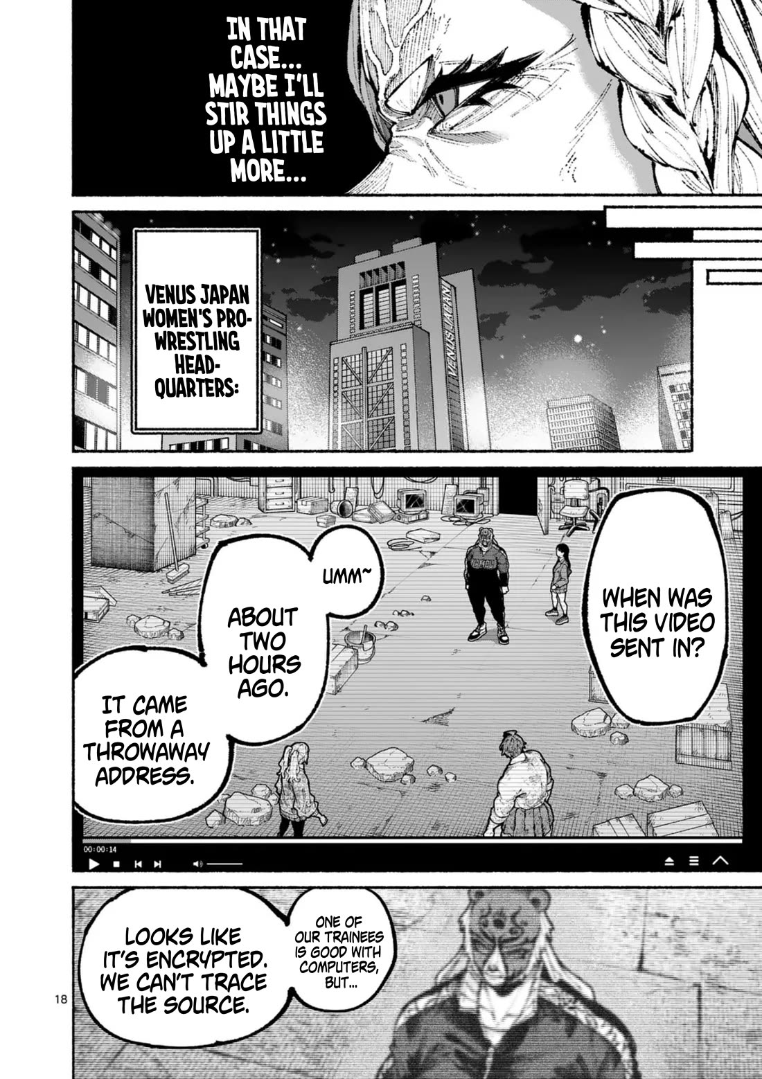 Blue Ursus Chapter 16 page 18 - Chapter 16: After Overwhelming Violence
