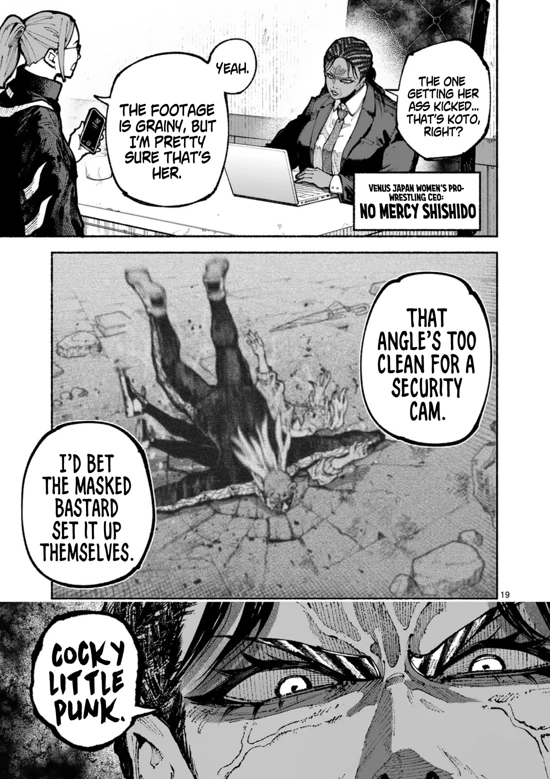Blue Ursus Chapter 16 page 19 - Chapter 16: After Overwhelming Violence