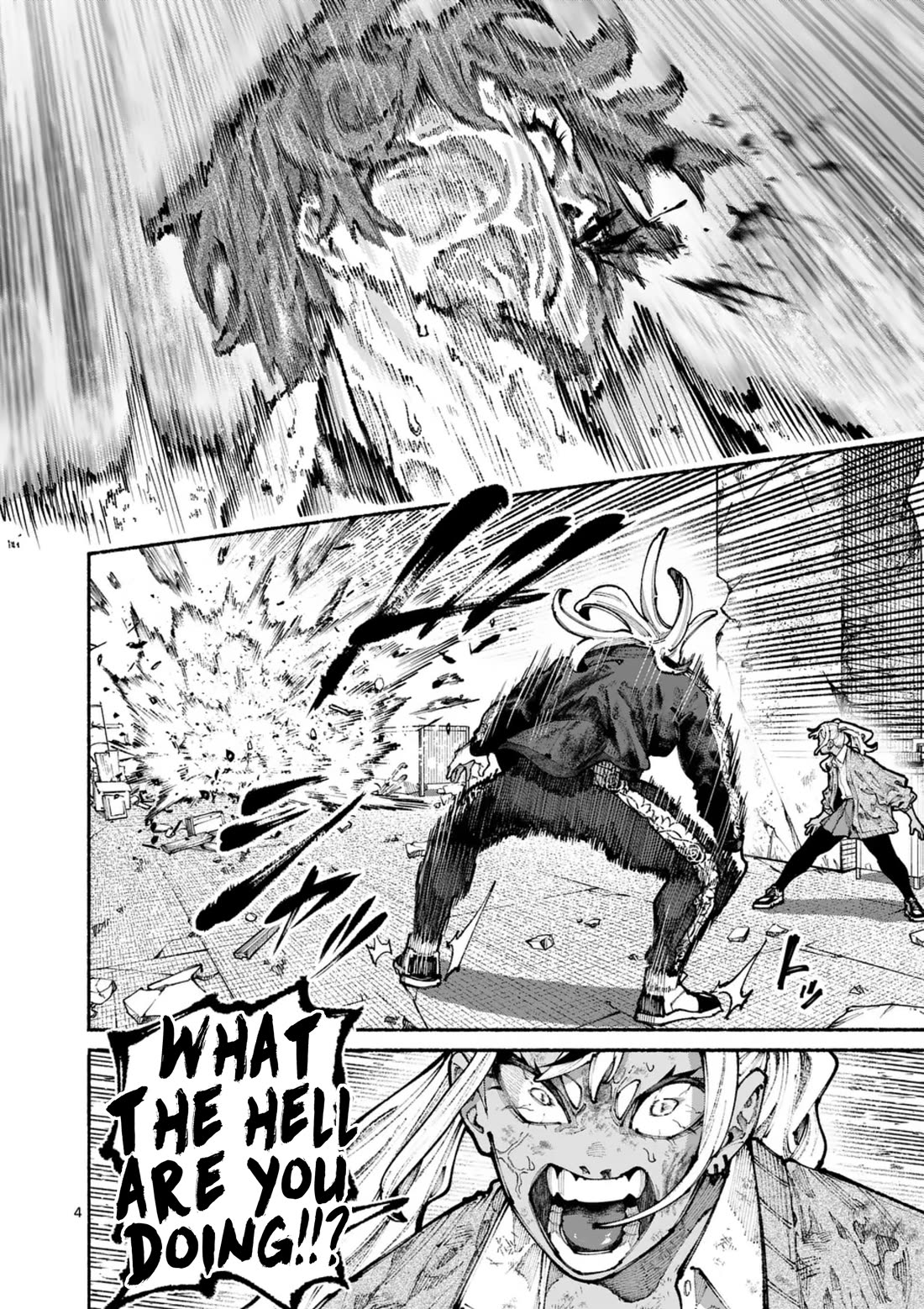 Blue Ursus Chapter 16 page 4 - Chapter 16: After Overwhelming Violence