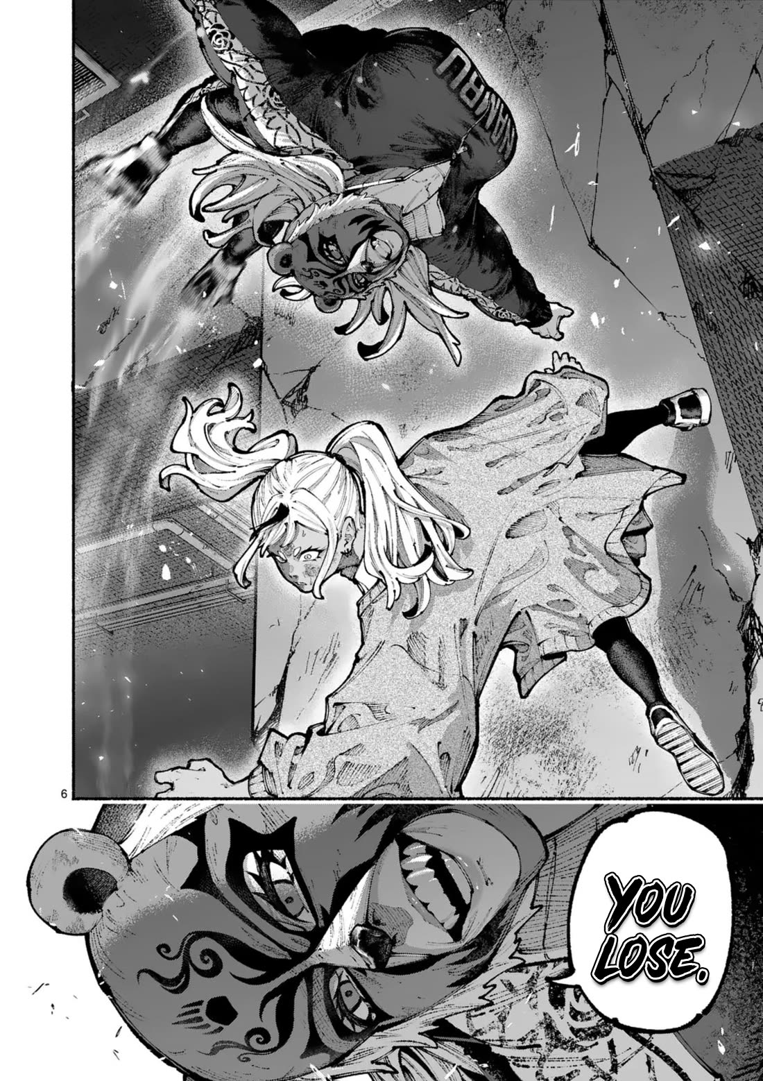 Blue Ursus Chapter 16 page 6 - Chapter 16: After Overwhelming Violence