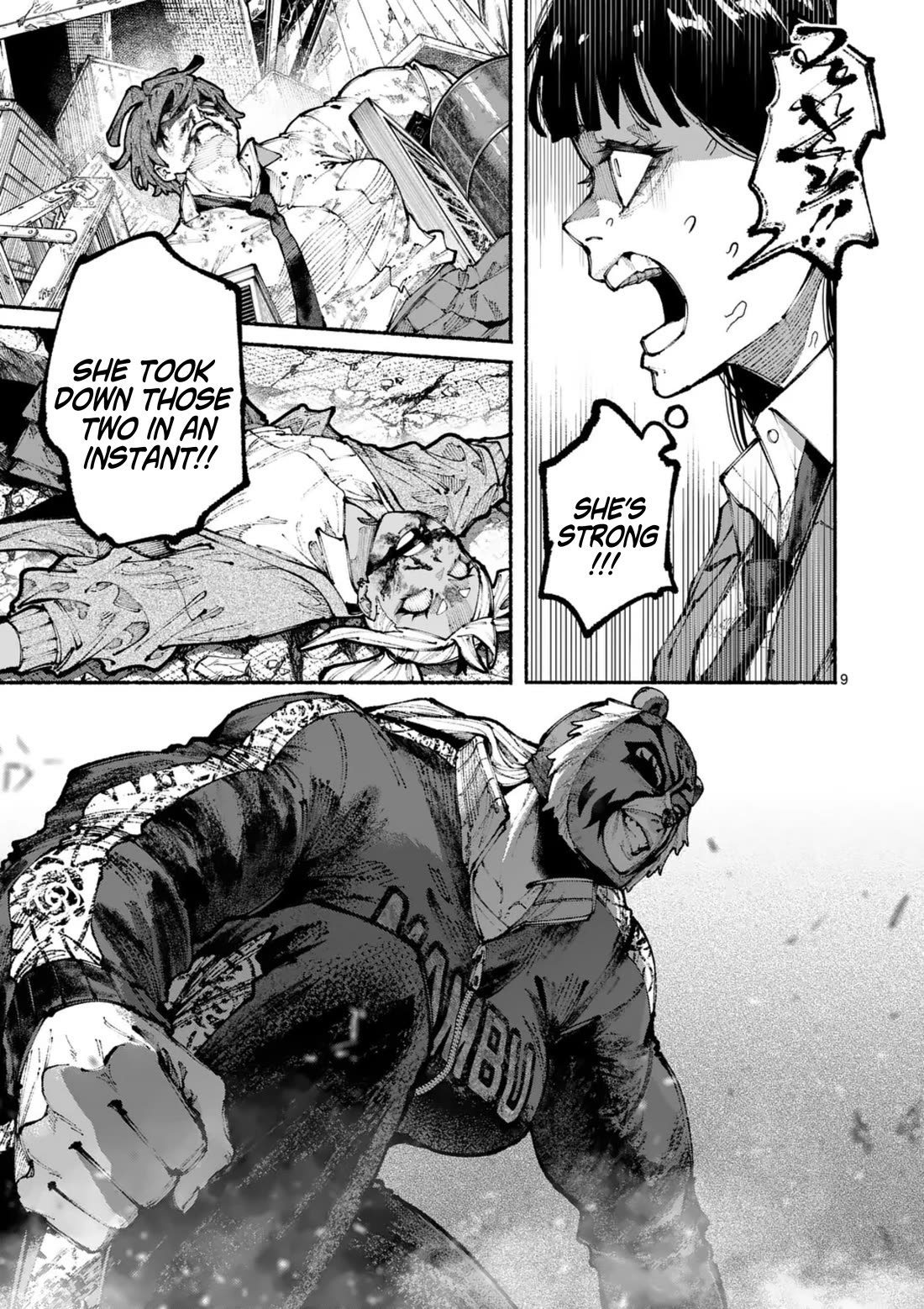 Blue Ursus Chapter 16 page 9 - Chapter 16: After Overwhelming Violence