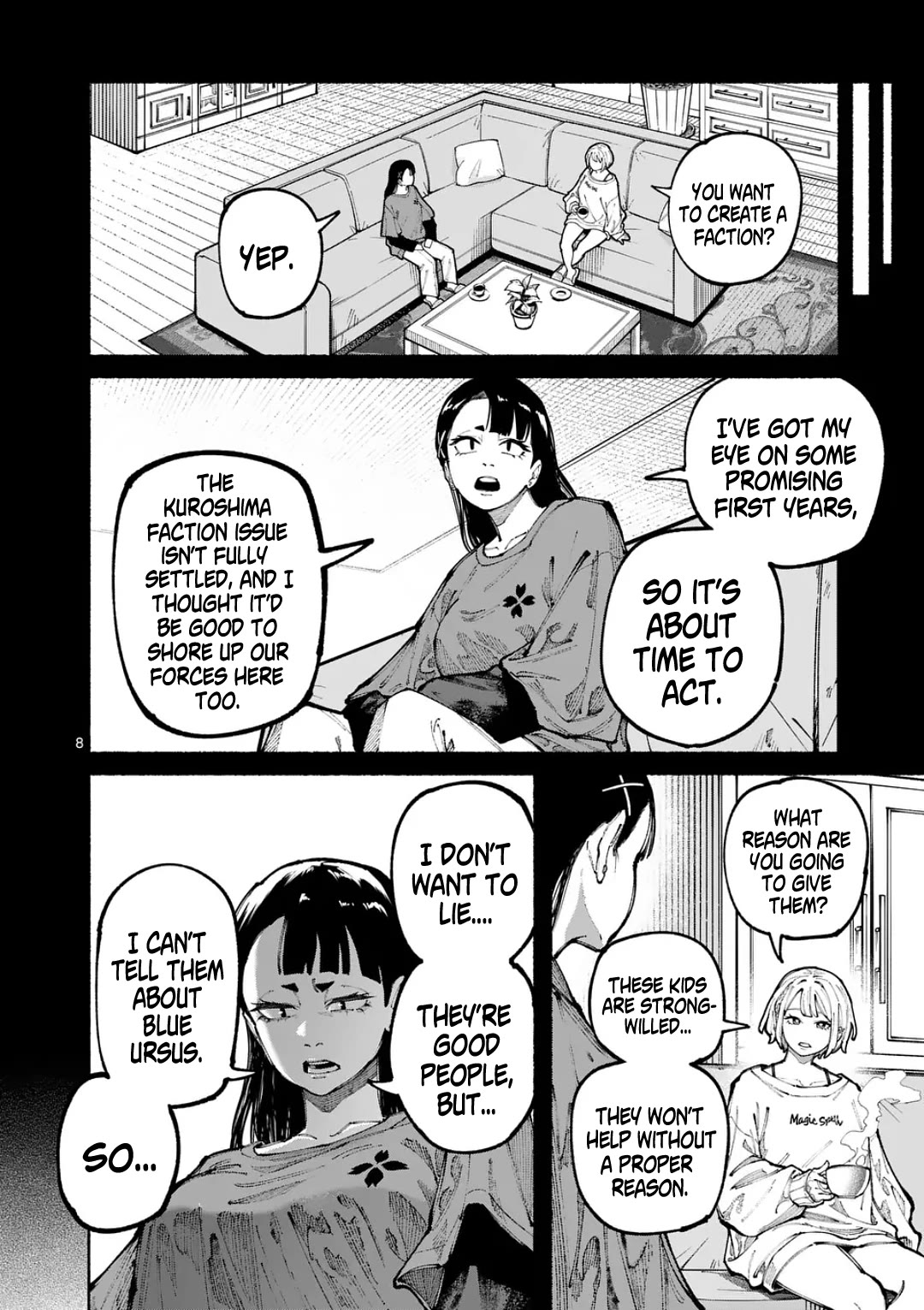 Blue Ursus Chapter 17 page 8 - Chapter 17: Hell’s Gate