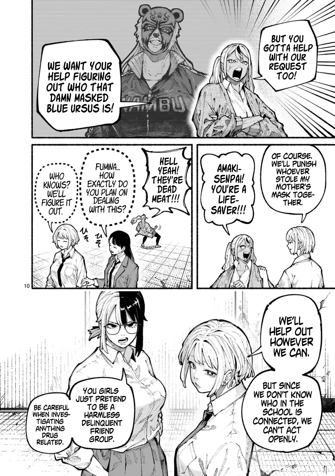 Blue Ursus Chapter 18 page 10 - Chapter 18: Maya’s Goal