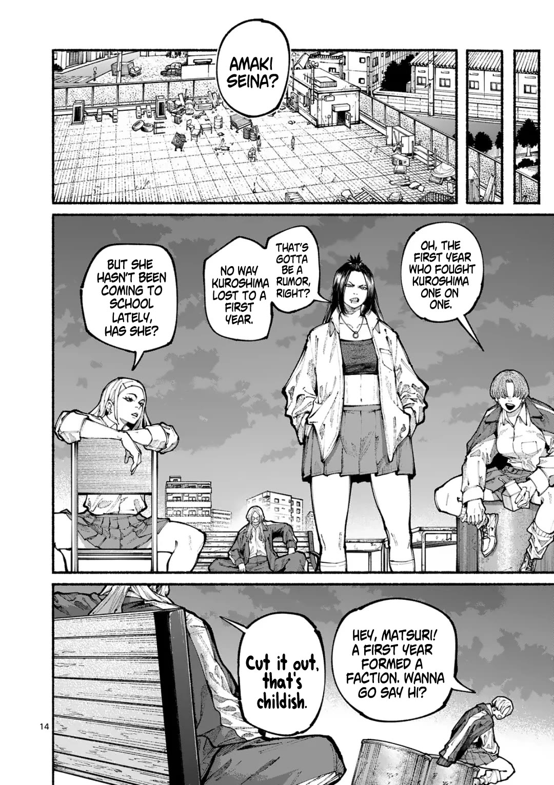 Blue Ursus Chapter 18 page 14 - Chapter 18: Maya’s Goal