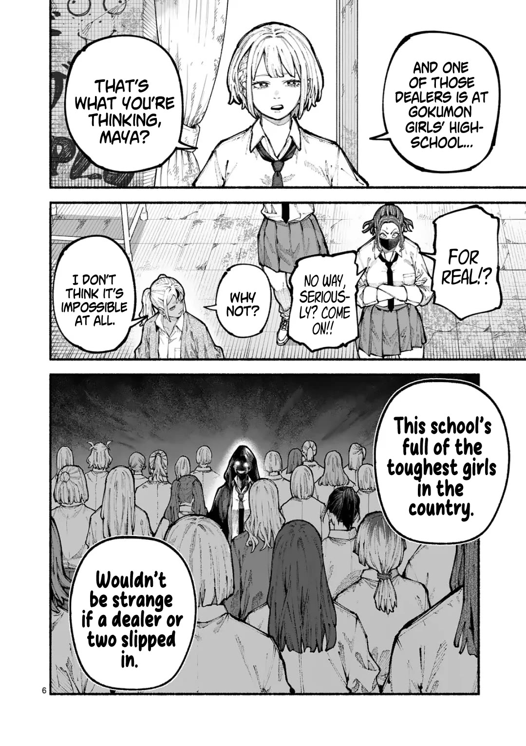 Blue Ursus Chapter 18 page 6 - Chapter 18: Maya’s Goal