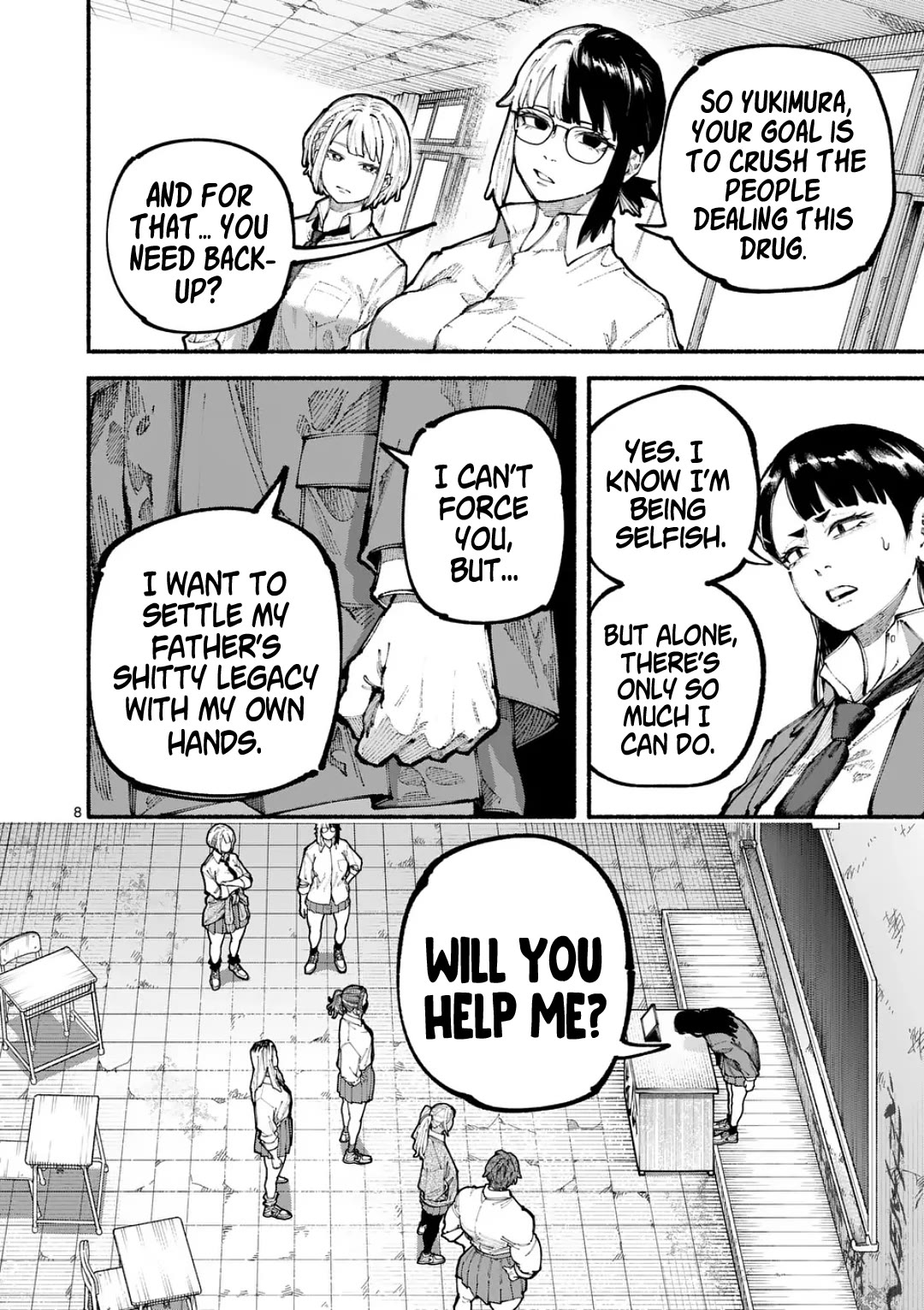 Blue Ursus Chapter 18 page 8 - Chapter 18: Maya’s Goal