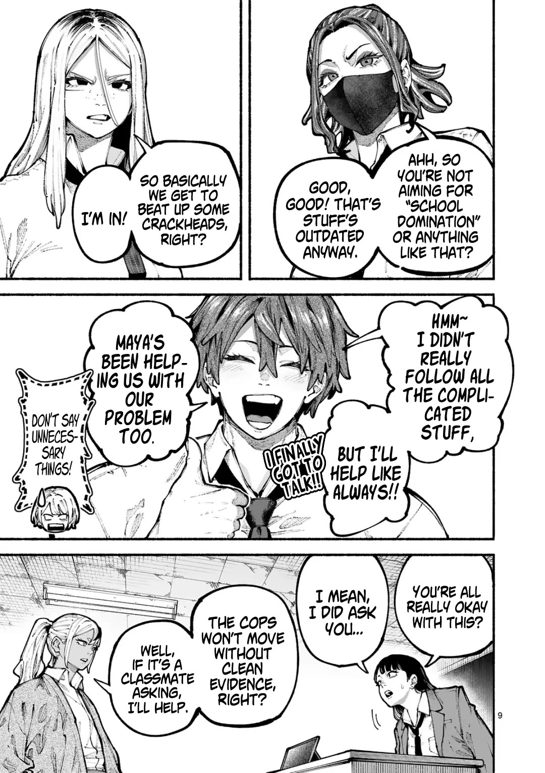 Blue Ursus Chapter 18 page 9 - Chapter 18: Maya’s Goal