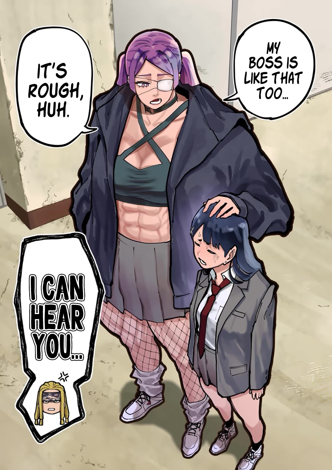 Blue Ursus Chapter 19 page 17 - Chapter 19: Encounter with the Third Years