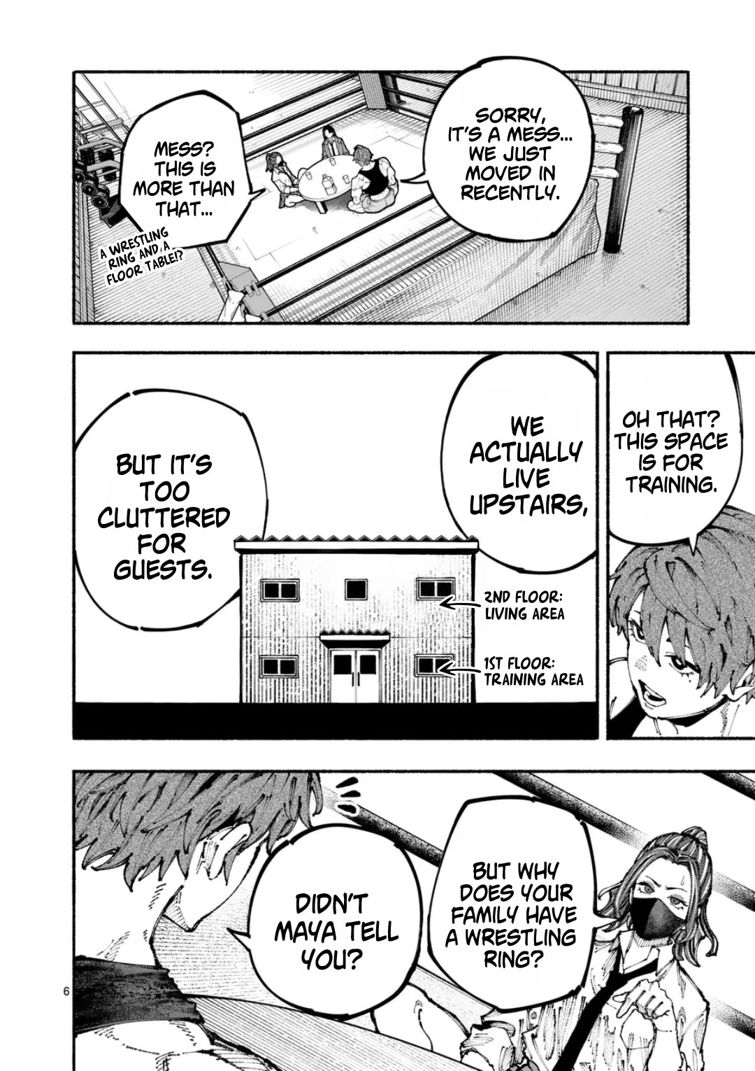 Blue Ursus Chapter 2 page 6 - Chapter 2: The Amaki Sisters