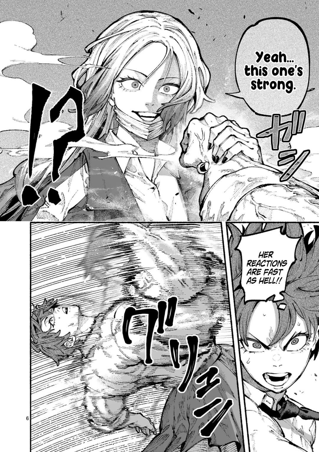 Blue Ursus Chapter 20 page 6 - Chapter 20: Seina vs Tsubaki
