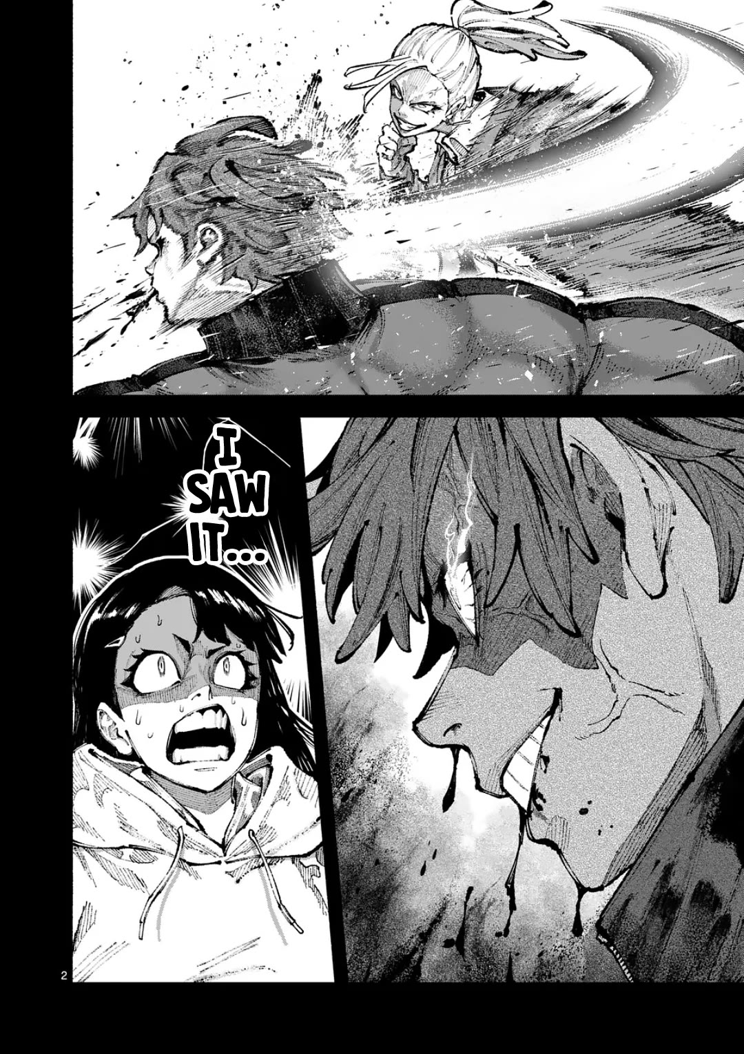 Blue Ursus Chapter 21 page 2 - Chapter 21: The Strongest Third Year