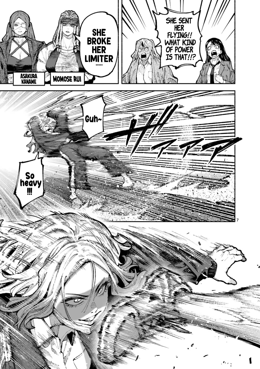 Blue Ursus Chapter 21 page 7 - Chapter 21: The Strongest Third Year