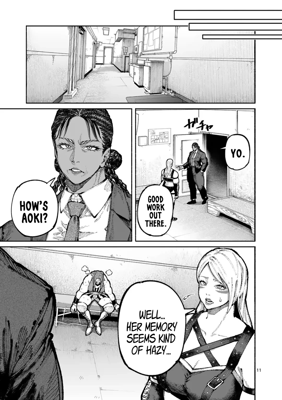 Blue Ursus Chapter 22 page 11 - Chapter 22: Dokurogasaki