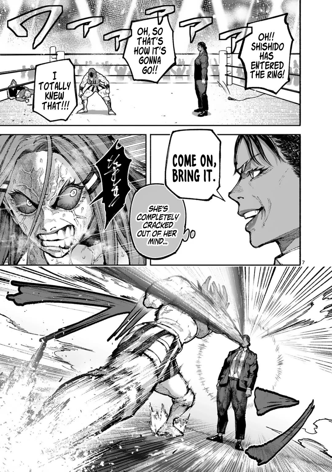 Blue Ursus Chapter 22 page 7 - Chapter 22: Dokurogasaki