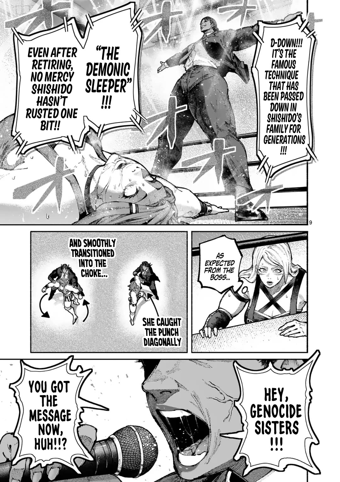 Blue Ursus Chapter 22 page 9 - Chapter 22: Dokurogasaki