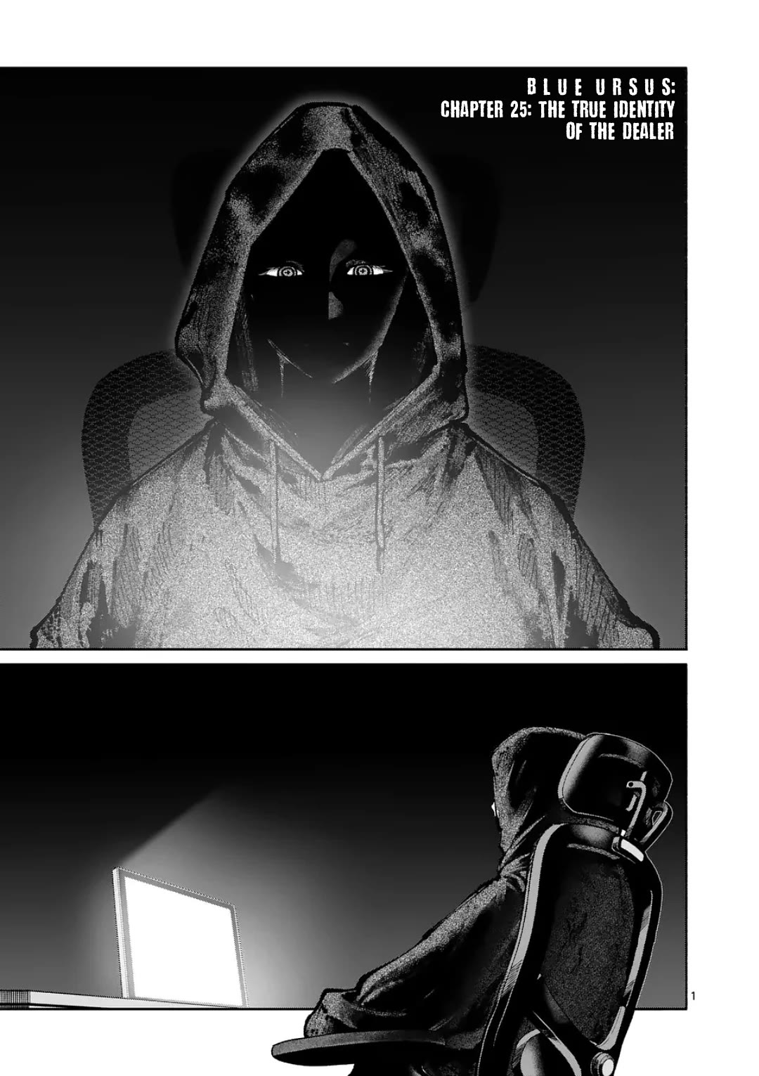 Blue Ursus Chapter 25 page 1 - Chapter 25: The True Identity of the Dealer