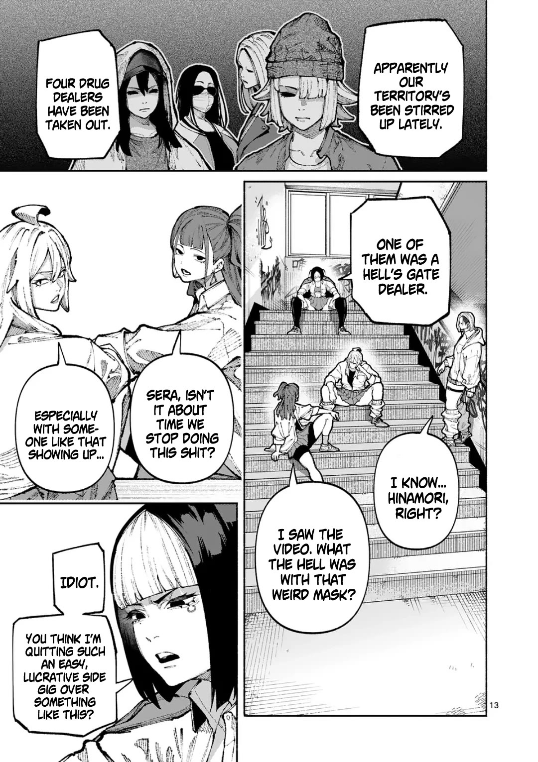 Blue Ursus Chapter 25 page 13 - Chapter 25: The True Identity of the Dealer