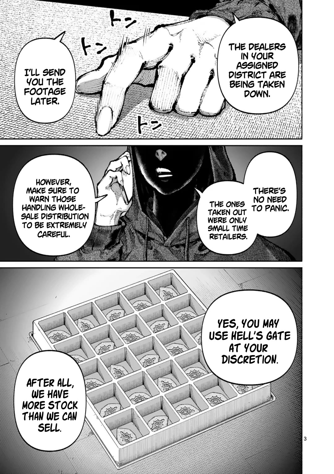 Blue Ursus Chapter 25 page 3 - Chapter 25: The True Identity of the Dealer
