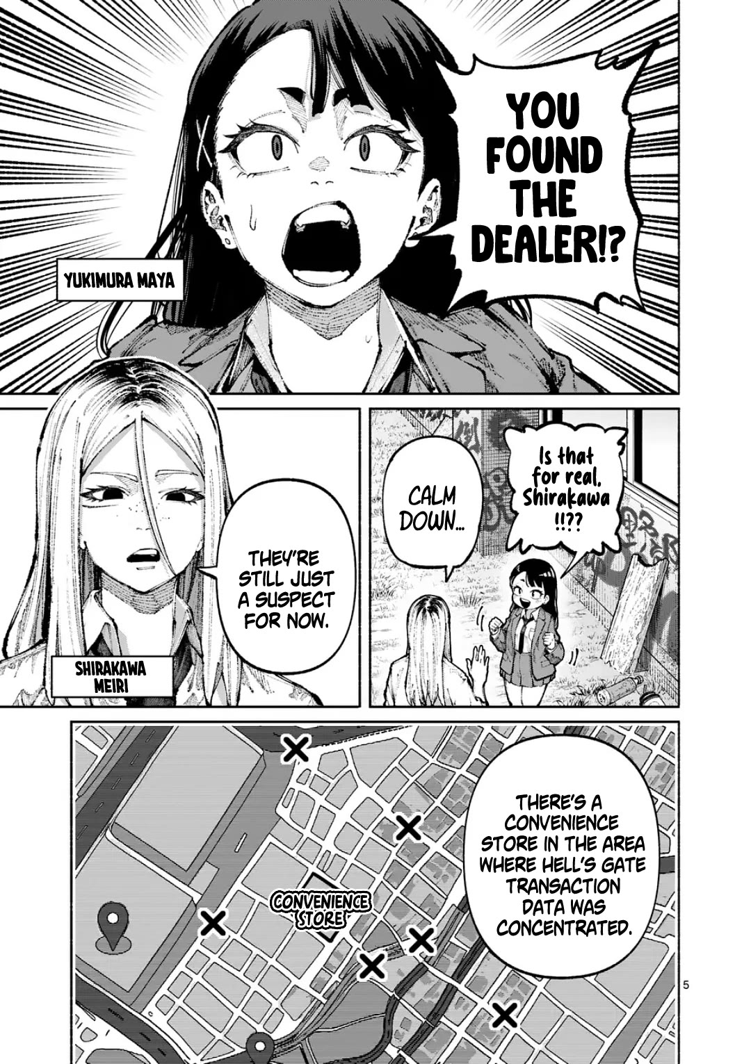 Blue Ursus Chapter 25 page 5 - Chapter 25: The True Identity of the Dealer