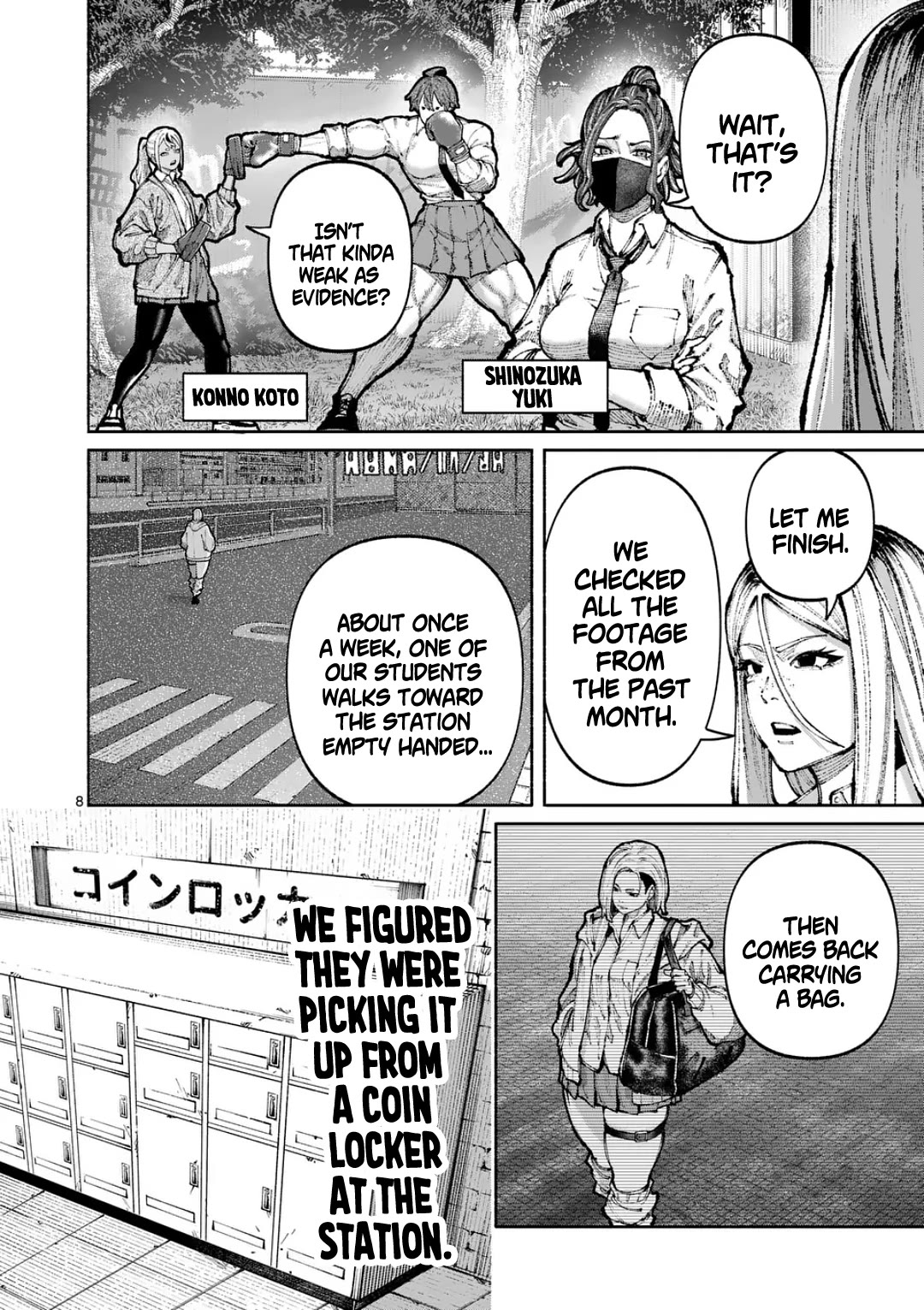Blue Ursus Chapter 25 page 8 - Chapter 25: The True Identity of the Dealer