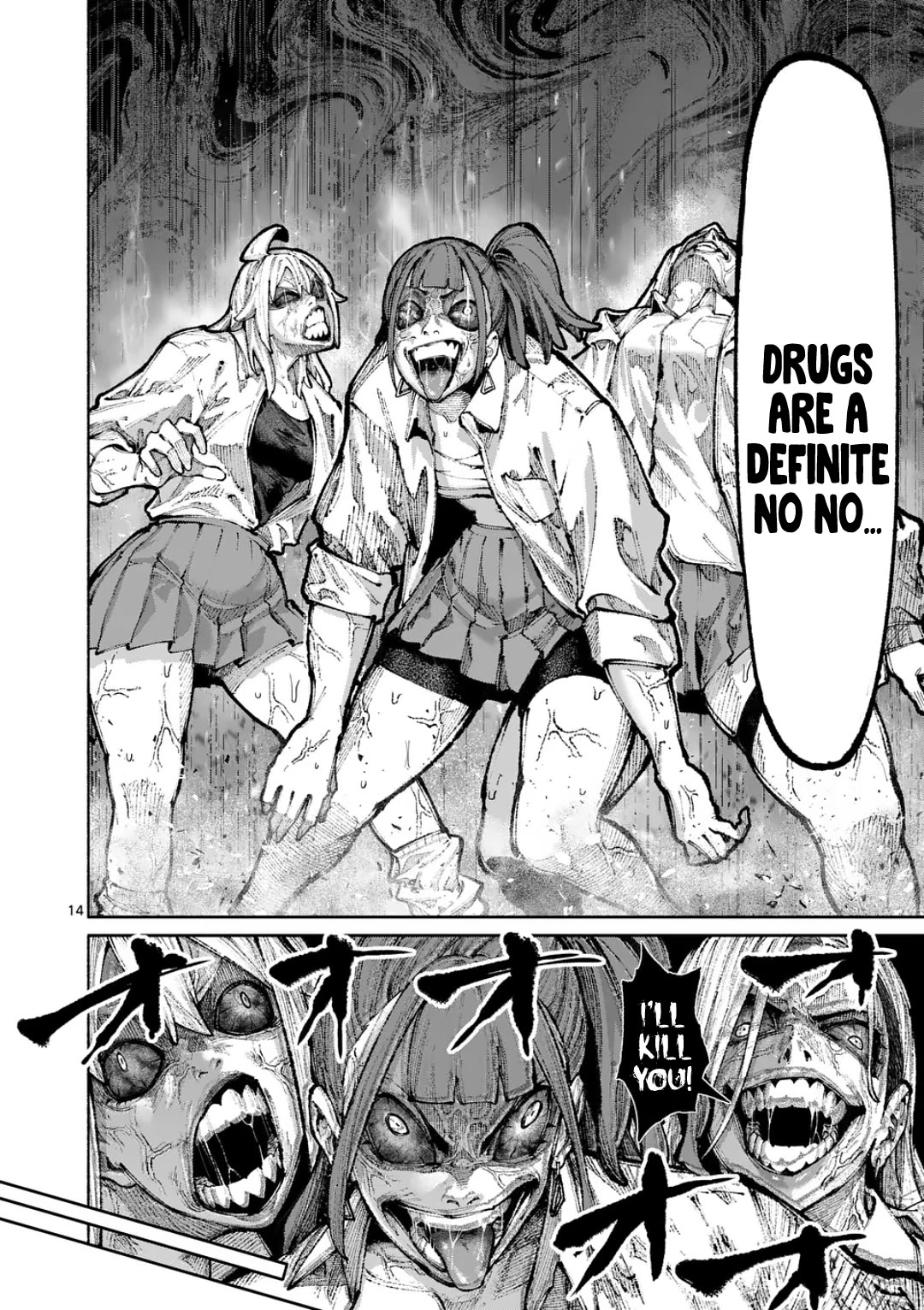 Blue Ursus Chapter 26 page 14 - Chapter 26: vs Sera