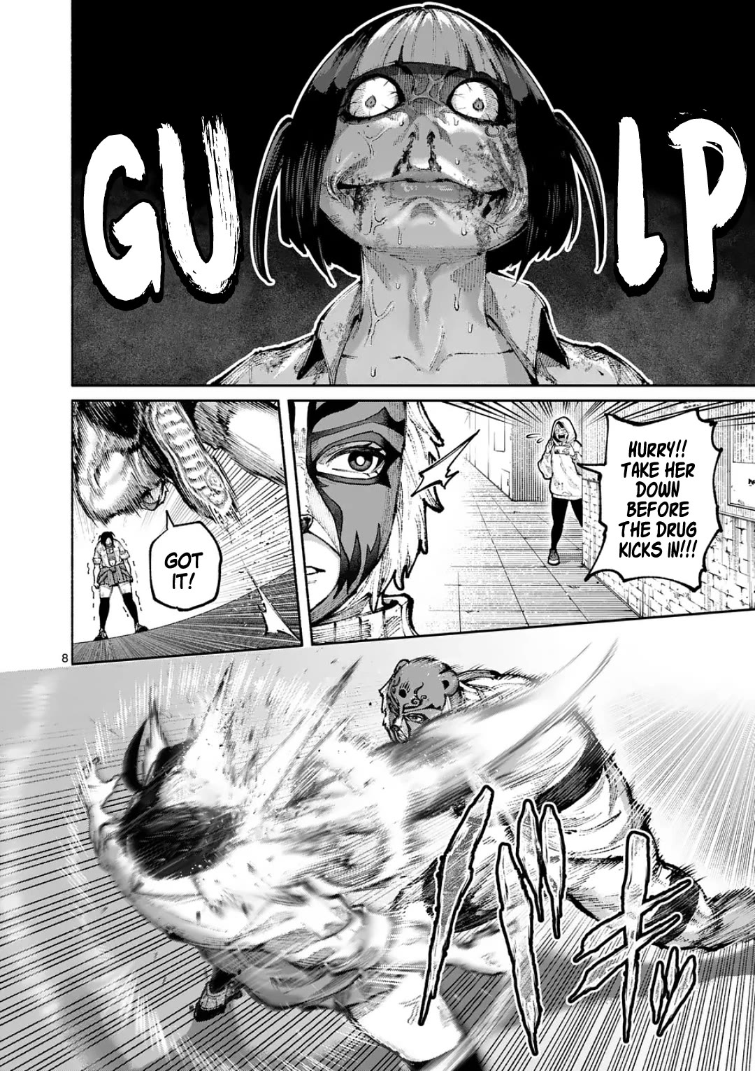 Blue Ursus Chapter 26 page 8 - Chapter 26: vs Sera