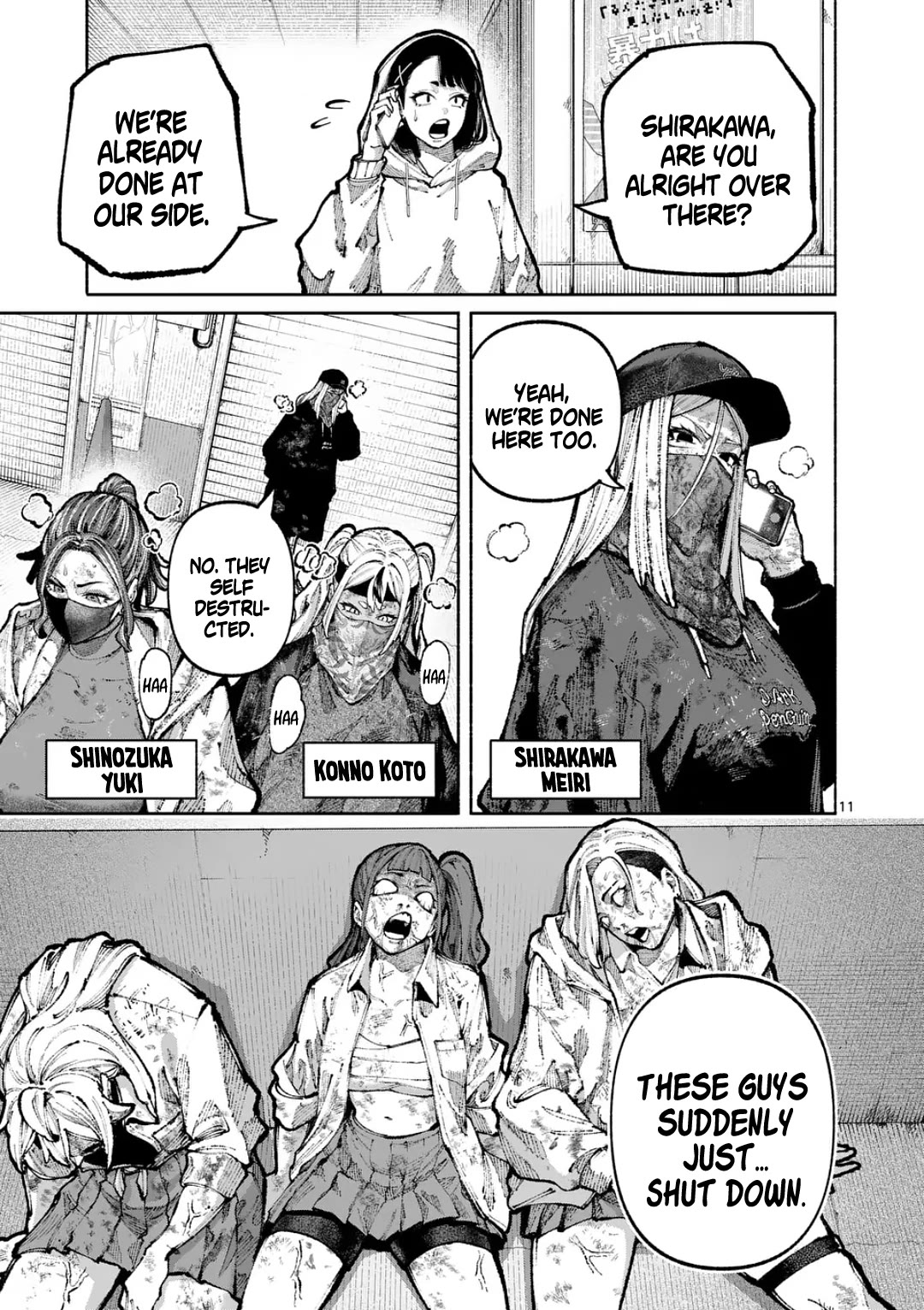 Blue Ursus Chapter 27 page 11 - Chapter 27: Self Destruction