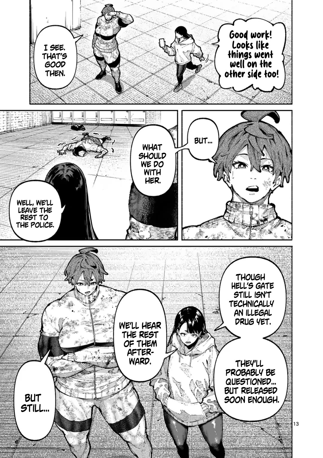 Blue Ursus Chapter 27 page 13 - Chapter 27: Self Destruction