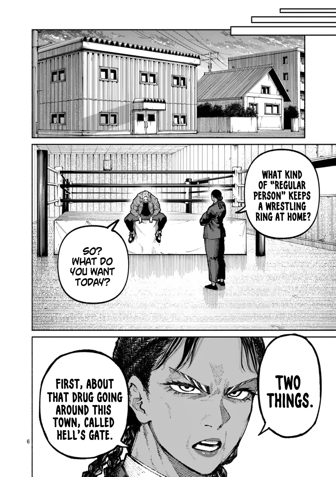 Blue Ursus Chapter 28 page 5 - Chapter 28: Two Giant Hags
