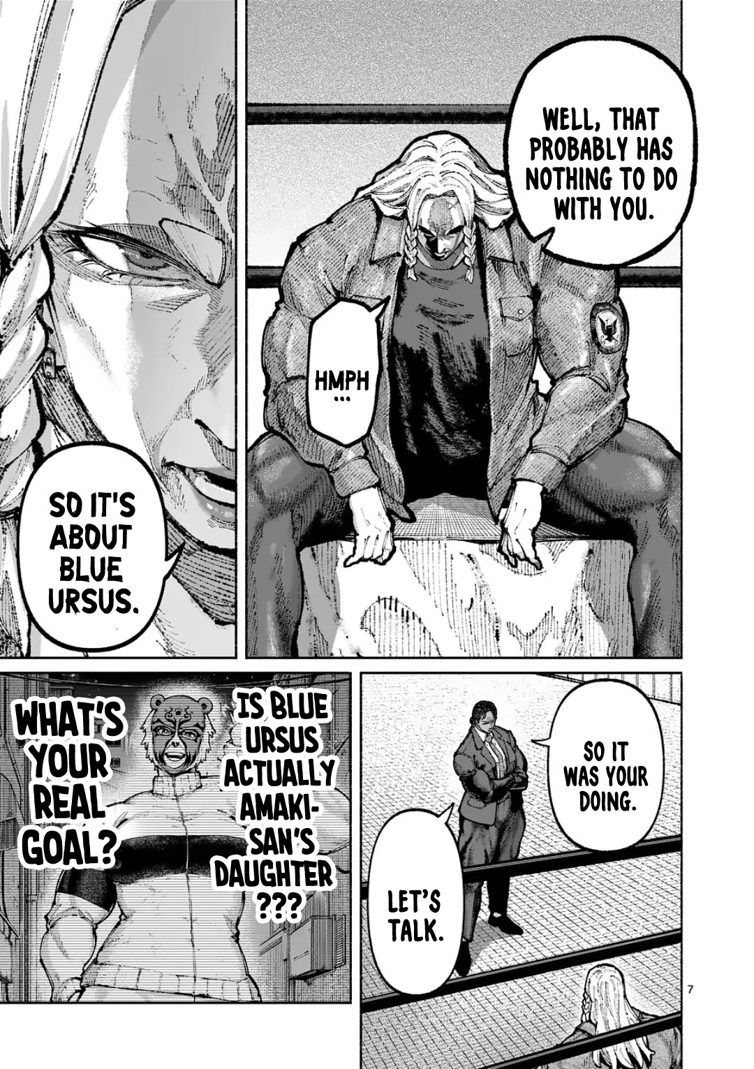 Blue Ursus Chapter 28 page 6 - Chapter 28: Two Giant Hags