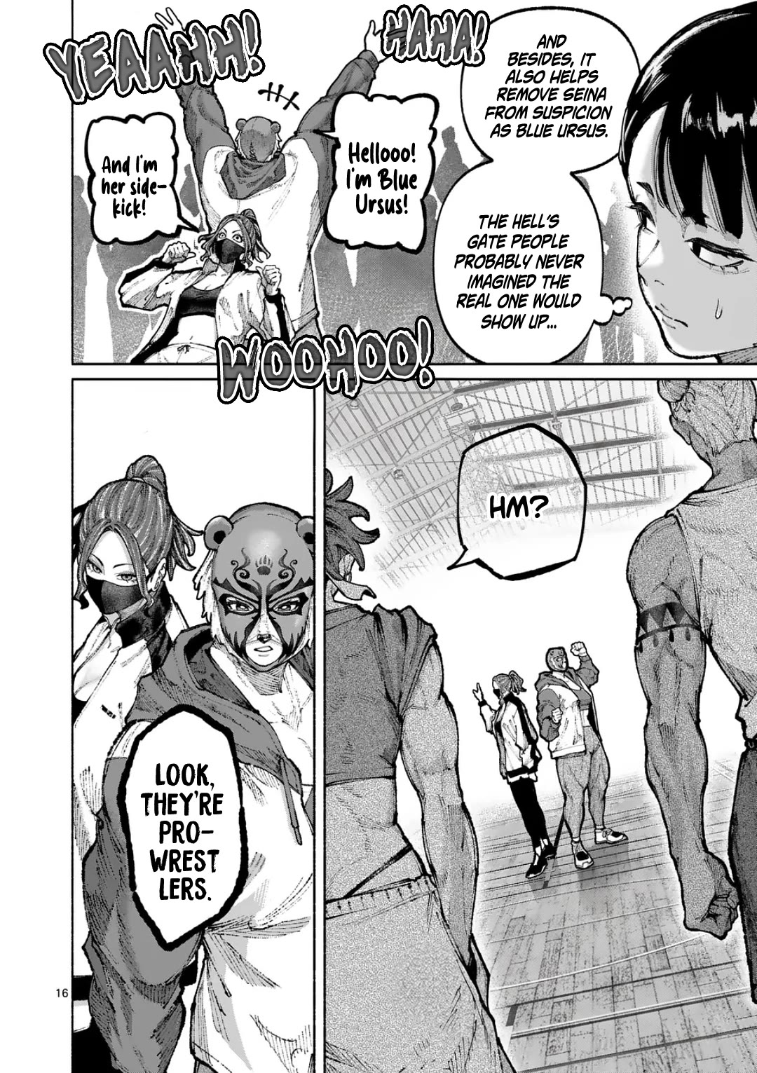 Blue Ursus Chapter 32 page 16 - Chapter 32: The Hellhole called the Athletic Department